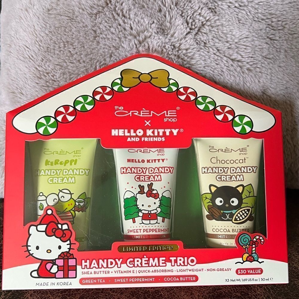 The Creme Shop x Hello Kitty Hand Cream Trio